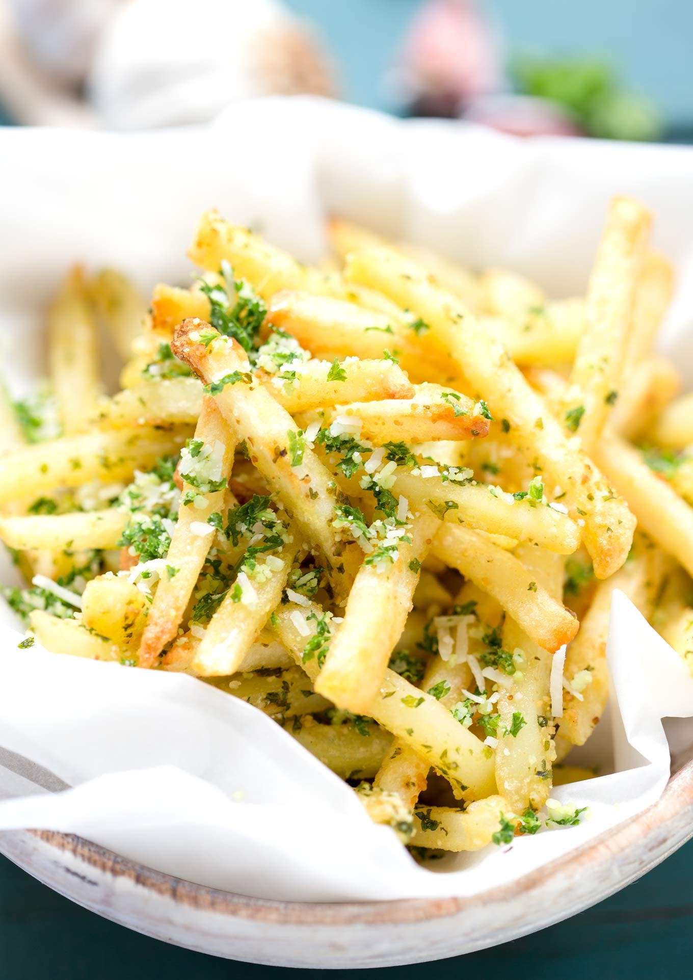 Order Garlic Fries - Appetizer food online from Pizza Zone store, Darby on bringmethat.com
