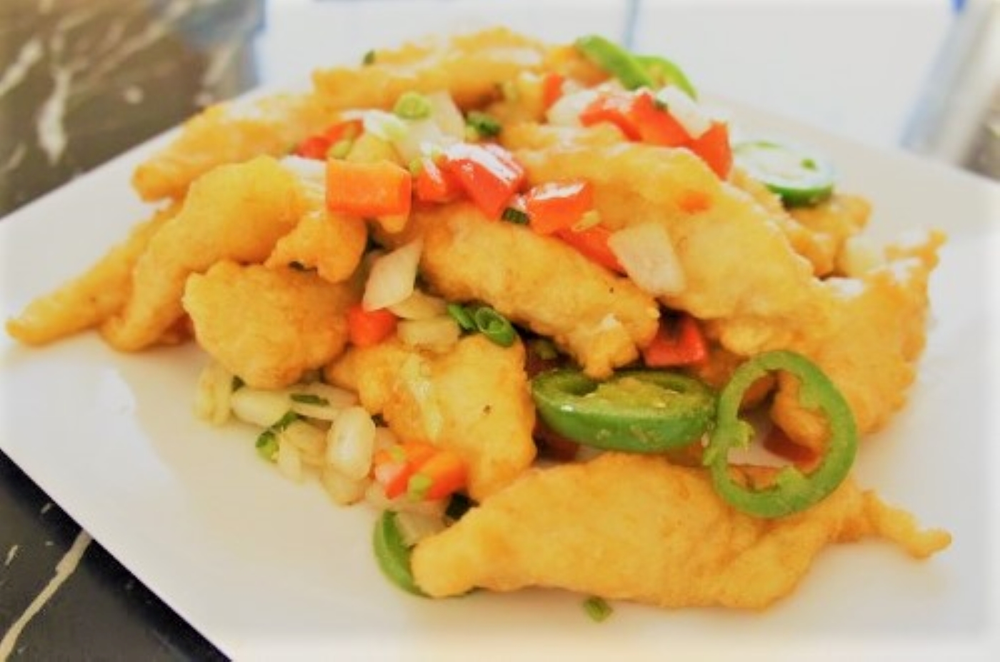 Order R24. Lemongrass Fish food online from Pho Saigon Express store, Escondido on bringmethat.com