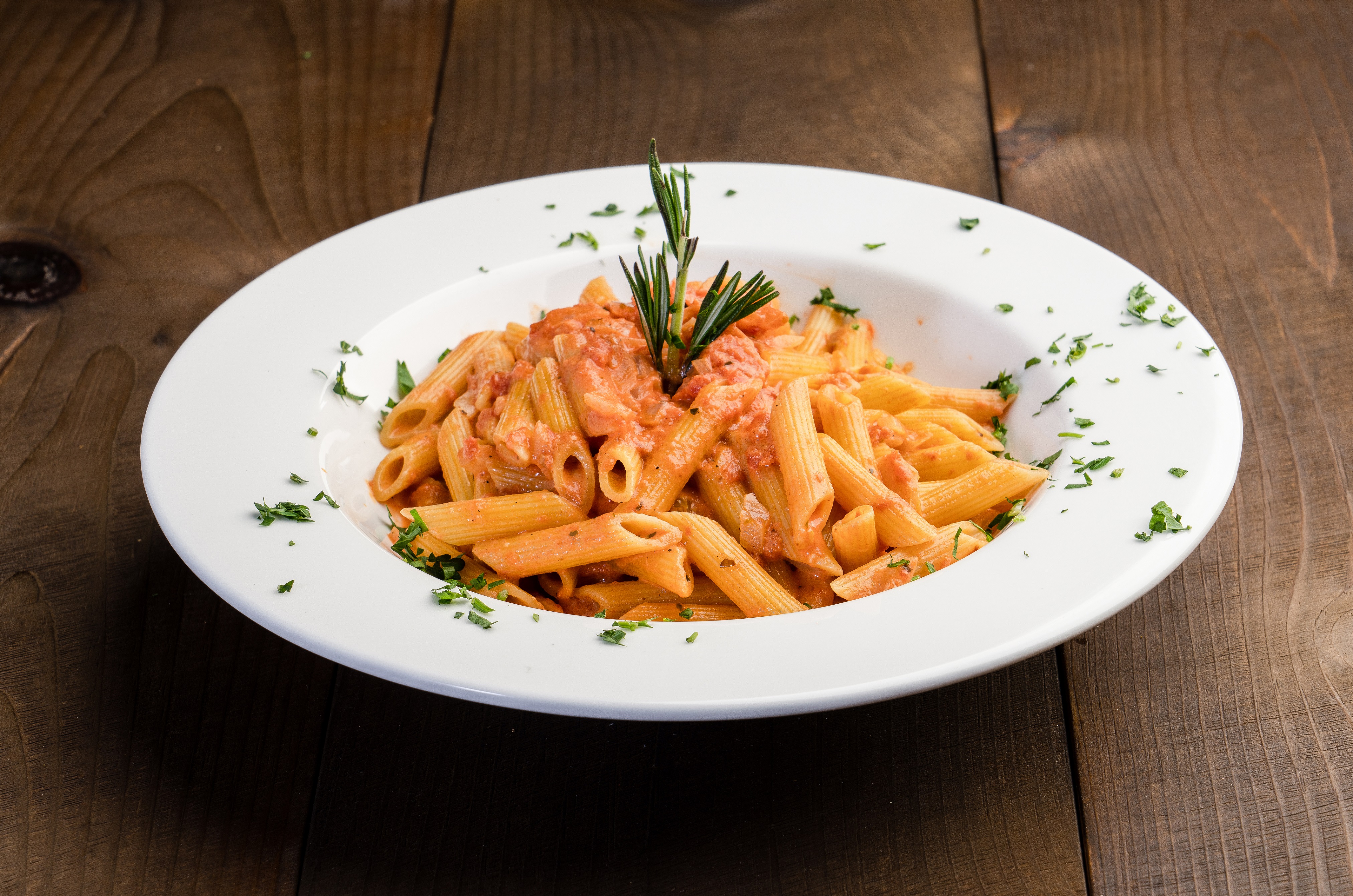Order Pasta with  Tomato Cream Sauce food online from Masal Cafe store, Brooklyn on bringmethat.com