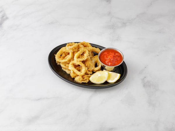 Order Fried Calamari food online from Calabria Mia store, Somerville on bringmethat.com