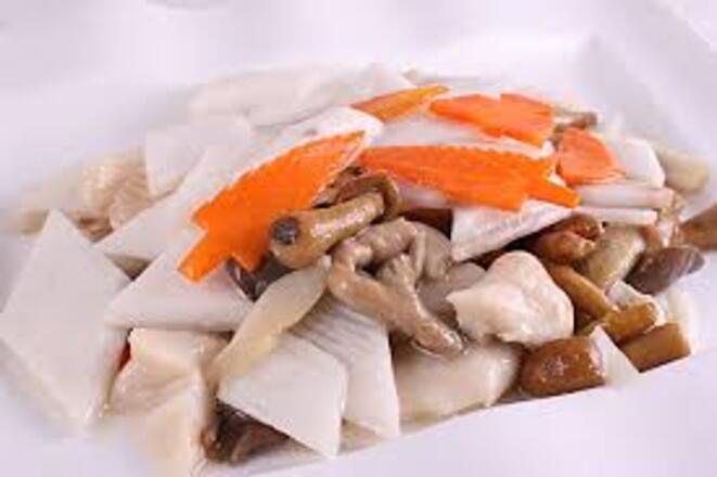 Order 706. Mushroom with Chinese Yam food online from Shanghailander Palace store, Hacienda Heights on bringmethat.com