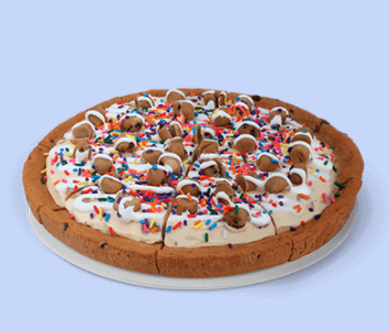 Order Chocolate Chip Cookie Dough Polar Pizza food online from Baskin-Robbins store, Sun Valley on bringmethat.com