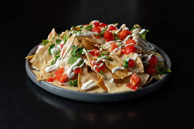Order Cheese Nachos food online from R&R Barbeque store, North Salt Lake on bringmethat.com
