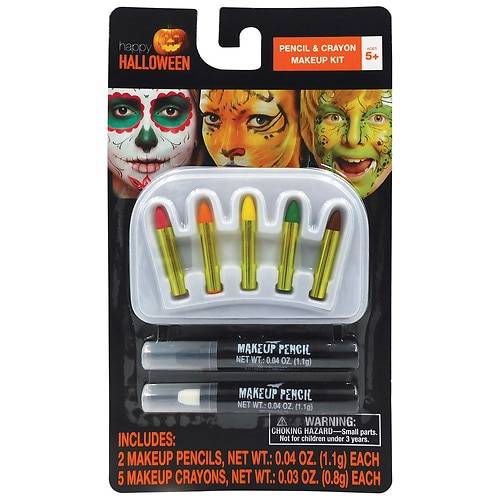 Order Festive Voice HALLOWEEN FACE PENCIL & CRAYON MAKEUP KIT - 1.0 set food online from Walgreens store, Chubbuck on bringmethat.com