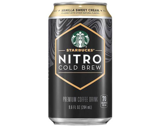 Order Starbucks Cold Brew Coffee: Vanilla Sweet Cream - Nitro  9.6  oz food online from Pit Stop Liquor Mart store, El Monte on bringmethat.com