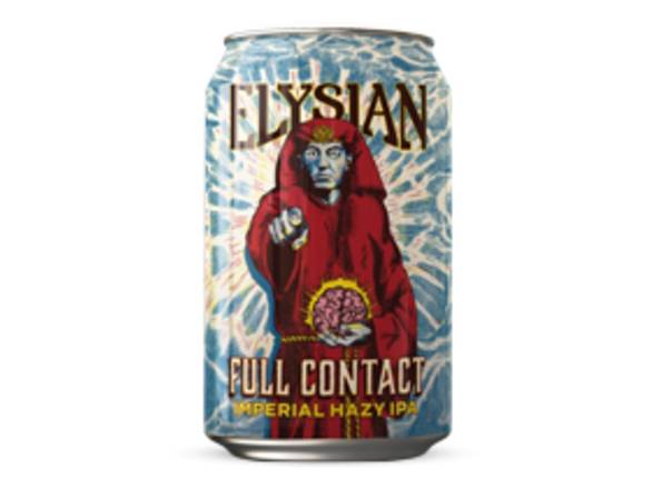 Order Elysian Full Contact Imperial Hazy IPA - 6x 12oz Cans food online from Shell Beach Liquor & Deli store, Pismo Beach on bringmethat.com