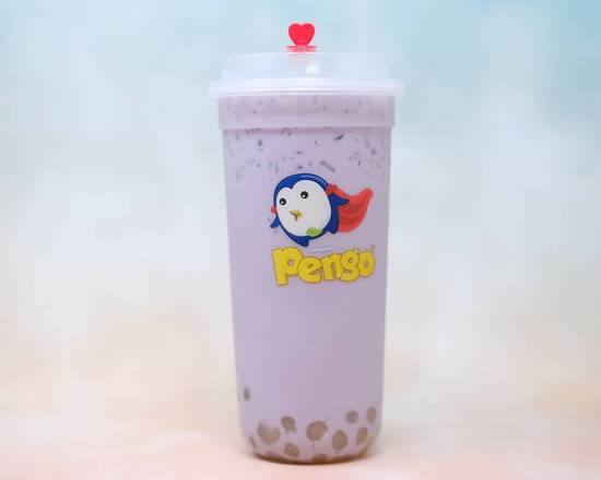 Order Taro Milk Tea food online from Pengo Macaron &amp; Dessert store, Laguna Hills on bringmethat.com