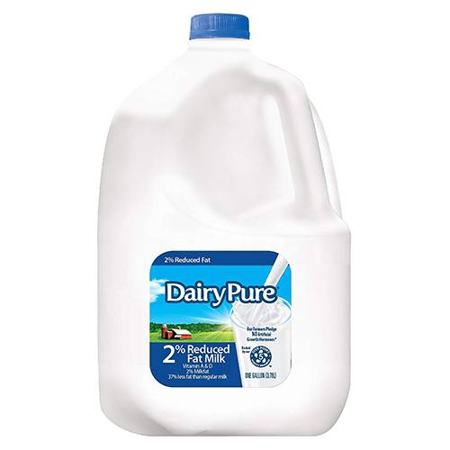 Order Milk 2% Reduced Fat - 1 Gallon/Single food online from Bottle Shop & Spirits store, Los Alamitos on bringmethat.com
