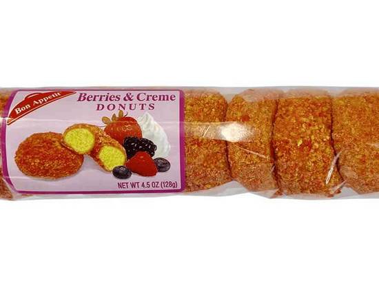 Order Bon Appetit Strawberry Cheesecake Donuts 6 Pack food online from Chevron store, La Quinta on bringmethat.com