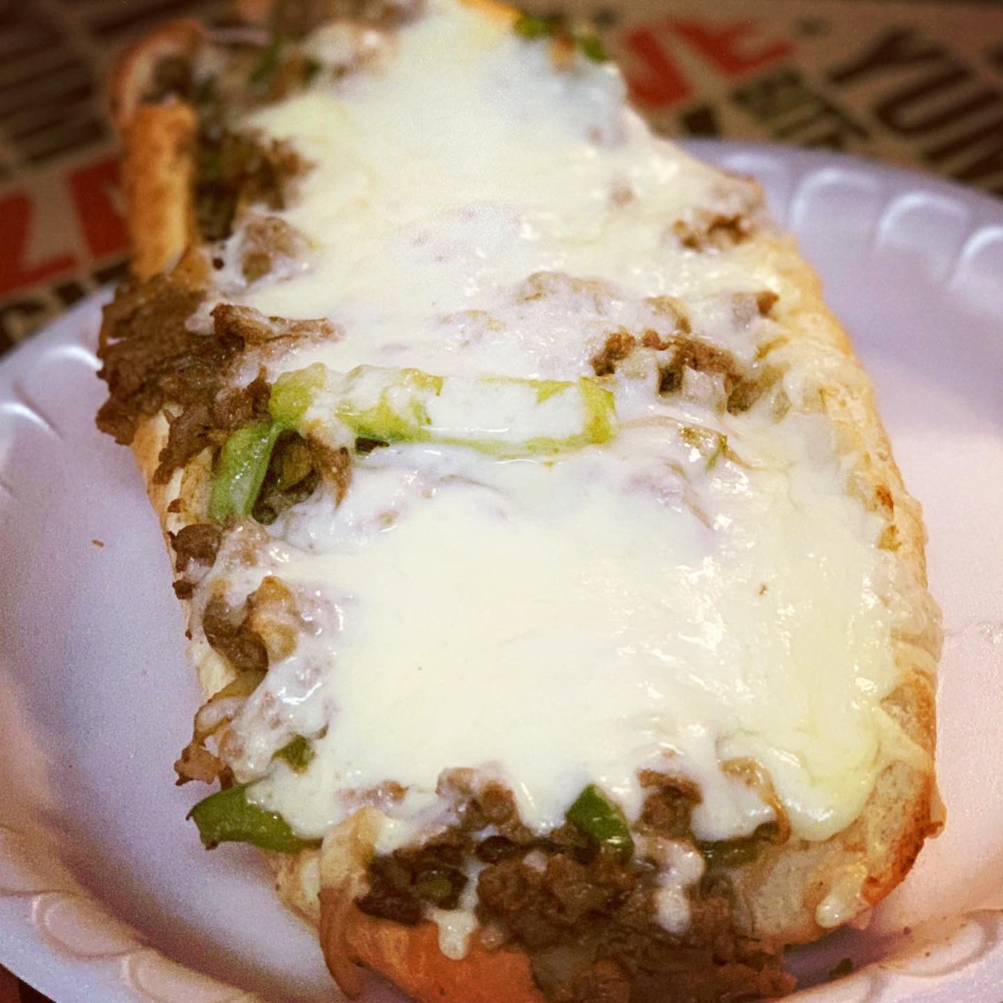 Order Double Cheesesteak with Everything food online from Boston Pizza store, Las Vegas on bringmethat.com