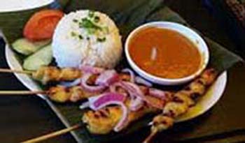 Order Satay Chicken food online from Singapore's Banana Leaf store, Los Angeles on bringmethat.com