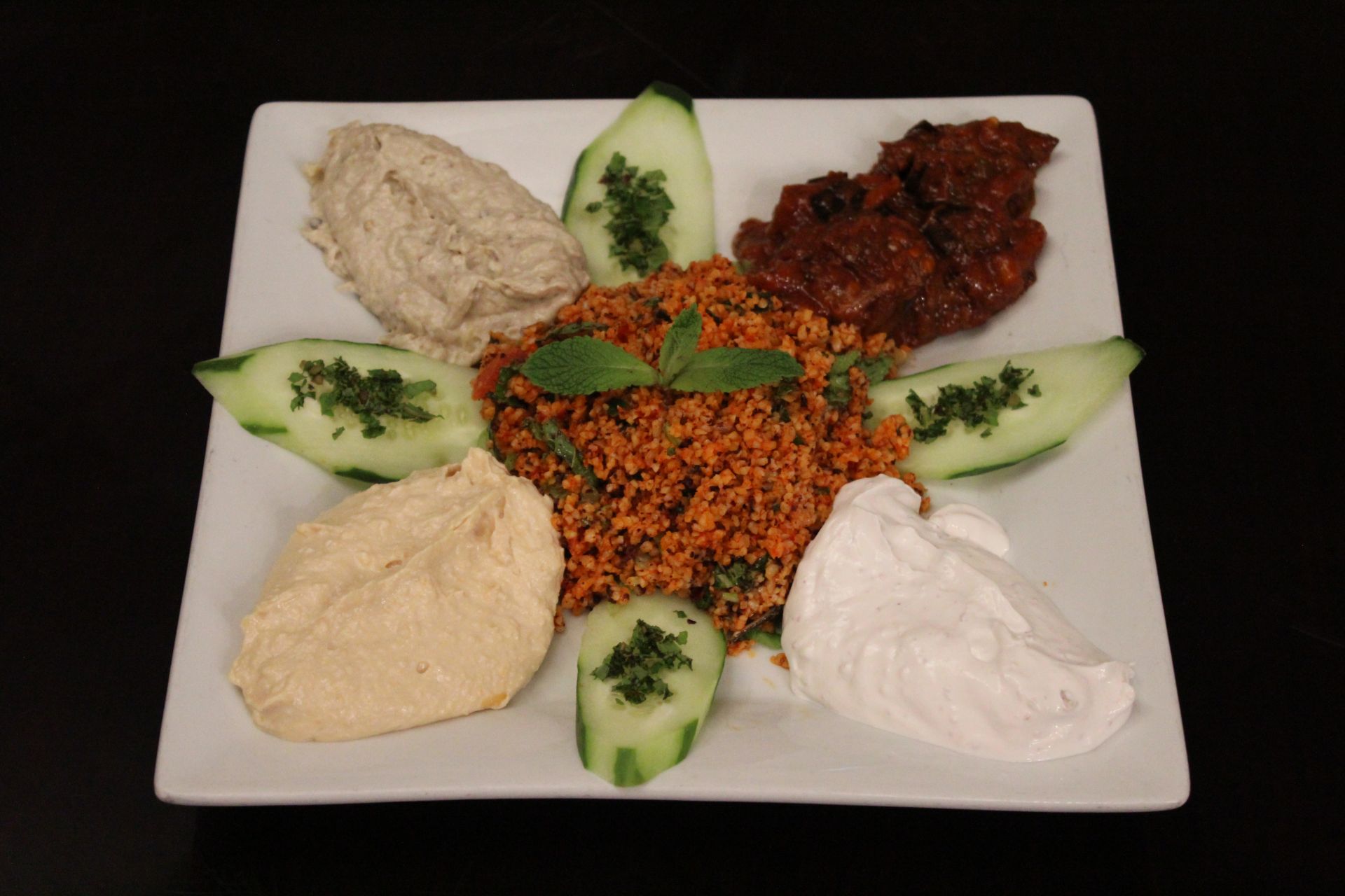 Order Mixed Cold Appetizers food online from Turkish Cuisine Westchester store, White Plains on bringmethat.com
