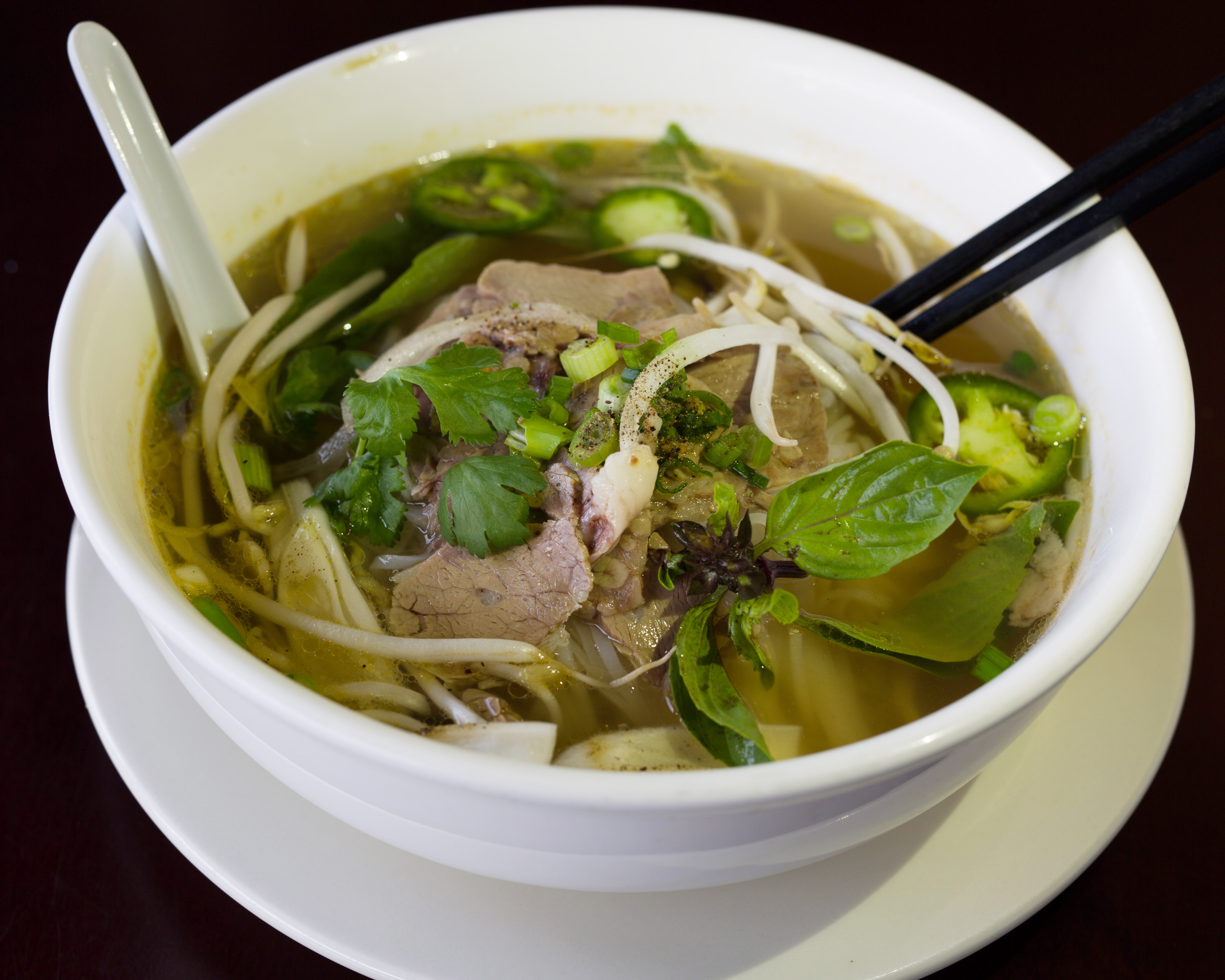 Order 11. Beef Noodle Soup Pho food online from Viet Rice store, Rio Rancho on bringmethat.com