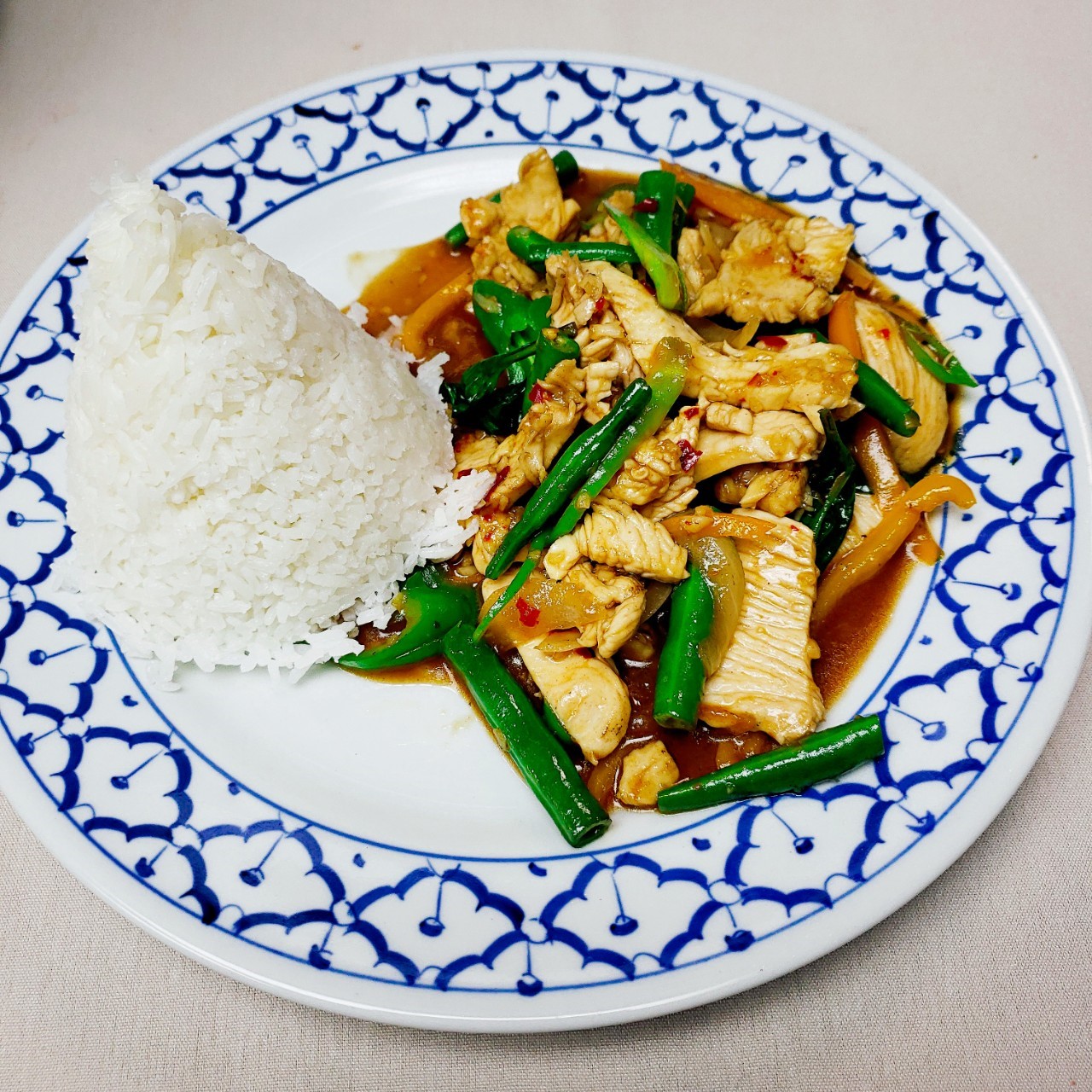 Order Pad Krapraw Lunch Special food online from Thai Villa store, New York on bringmethat.com
