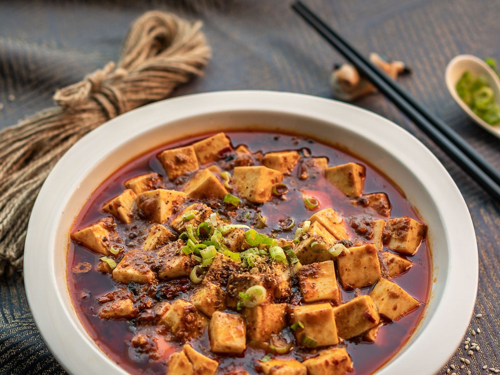 Order Mapo Tofu 麻婆豆腐 food online from Lao Sze Chuan Chinese Restaurant store, Champaign on bringmethat.com