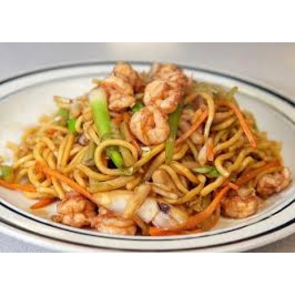 Order 38. Shrimp Lo Mein 虾捞面 food online from JJ China store, Morrisville on bringmethat.com
