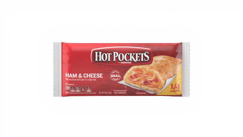 Order Hot Pockets Ham and Cheese Stuffed Sandwich Individual Wrap food online from Mac On 4th store, Alton on bringmethat.com