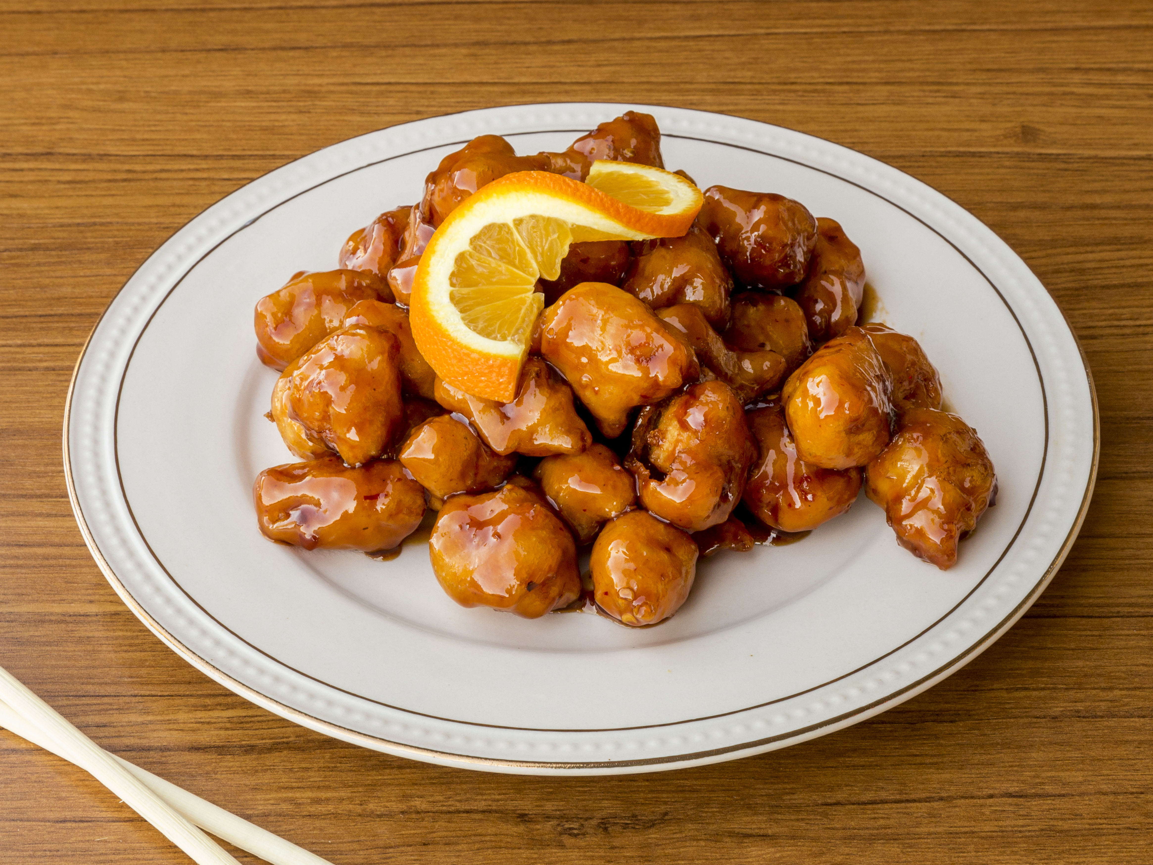 Order Orange Chicken Combo Special food online from Lis Asian store, Tempe on bringmethat.com