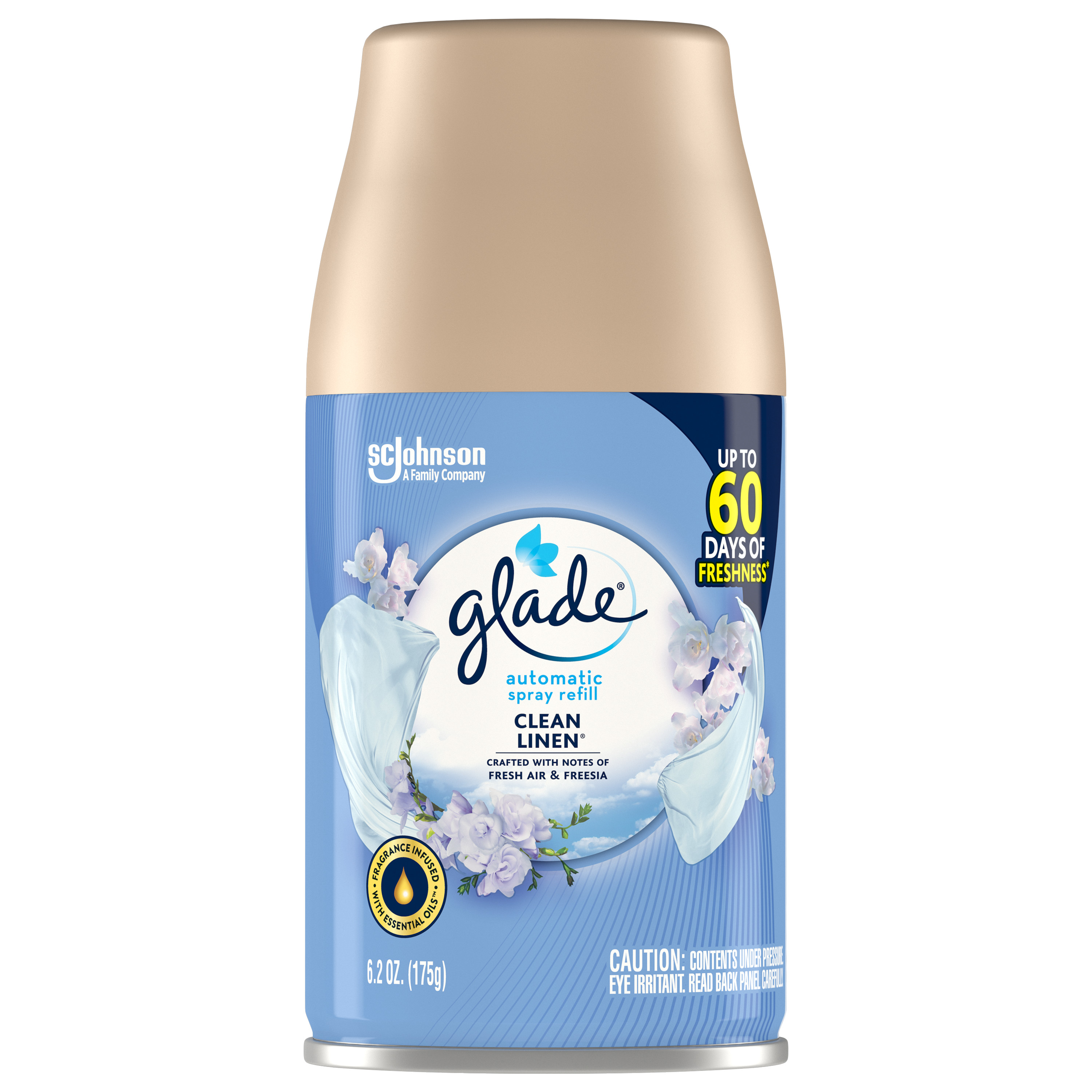 Order Glade Automatic Spray Refill - Air Freshener, Clean Linen, 6.2 oz food online from Rite Aid store, REEDLEY on bringmethat.com