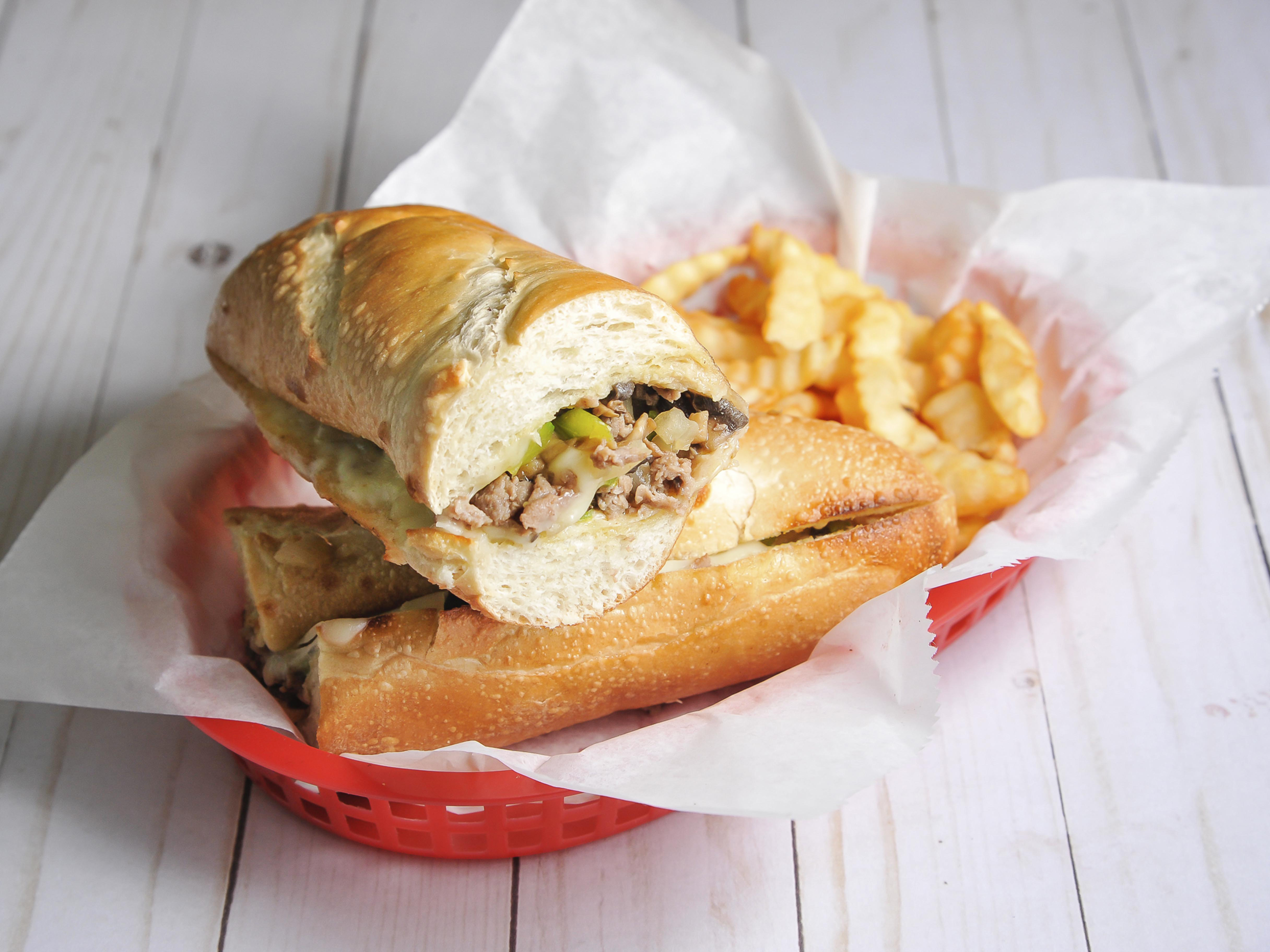 Order Philly Steak Sub food online from Come To Go store, Duluth on bringmethat.com