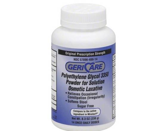 Order Polyethylene Glycol 3350 Powder - (Generic Miralax) food online from East Cooper Family Pharmacy store, Mt Pleasant on bringmethat.com