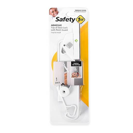 Order Safety 1st® Easy Install Top of Door Lock in White food online from Bed Bath & Beyond store, Lancaster on bringmethat.com