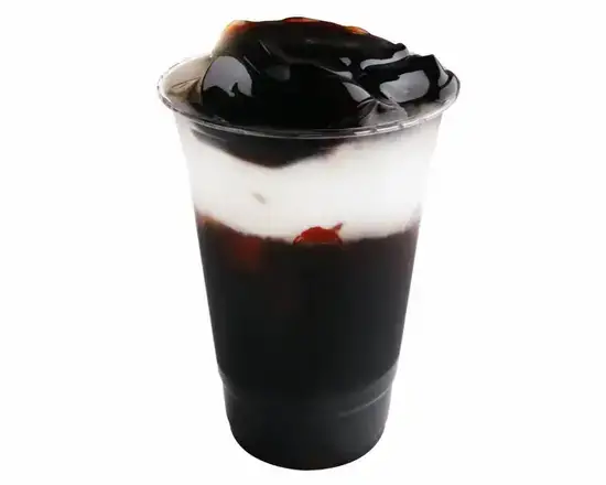 Order Herbal Tea with Fresh Milk and Grass Jelly food online from Meet Fresh store, San Diego on bringmethat.com