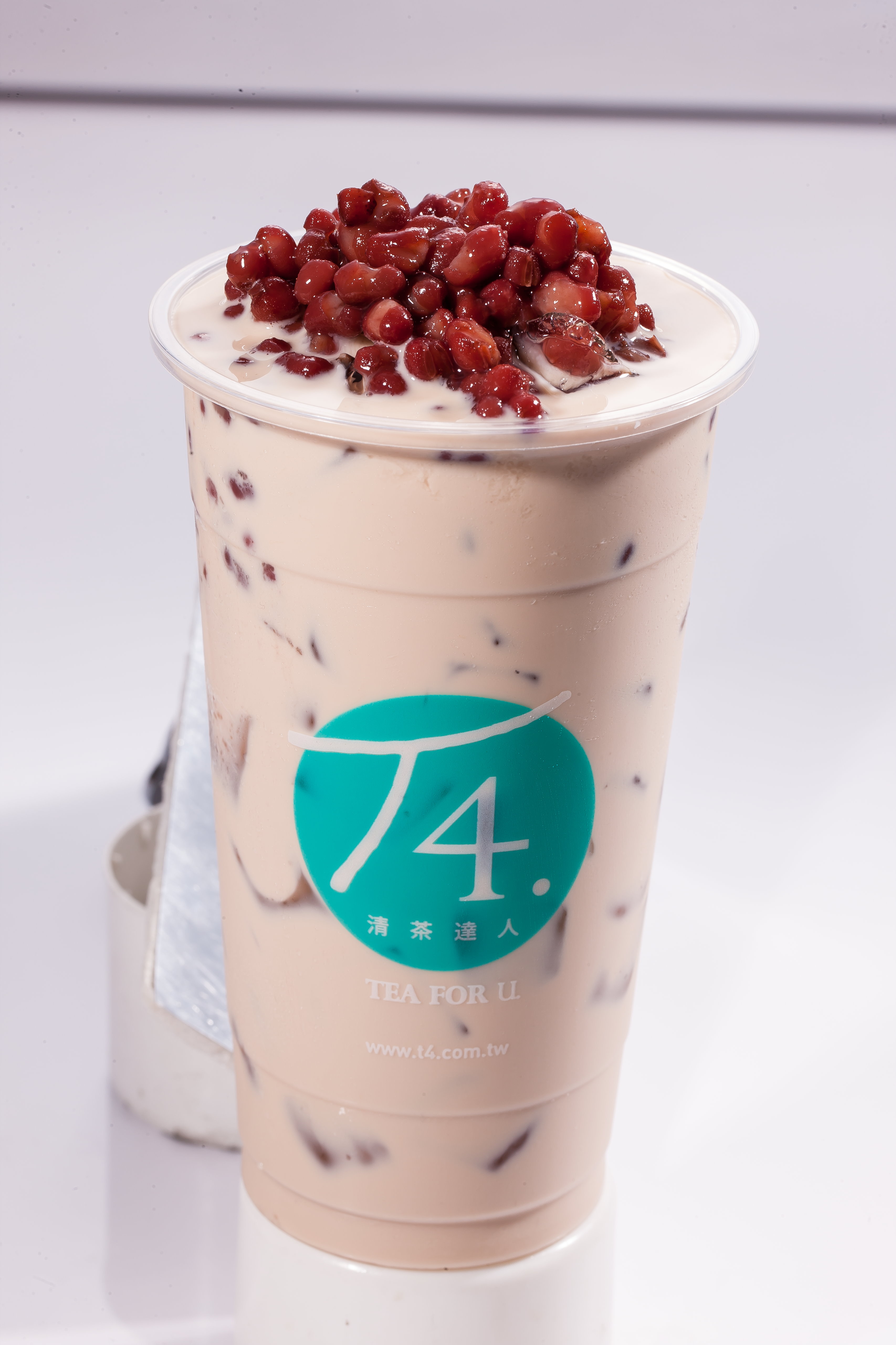 Order Red Bean Milk Tea food online from T4 store, Millbrae on bringmethat.com