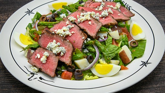 Order Steak Salad food online from Saltgrass Steak House store, Shenandoah on bringmethat.com