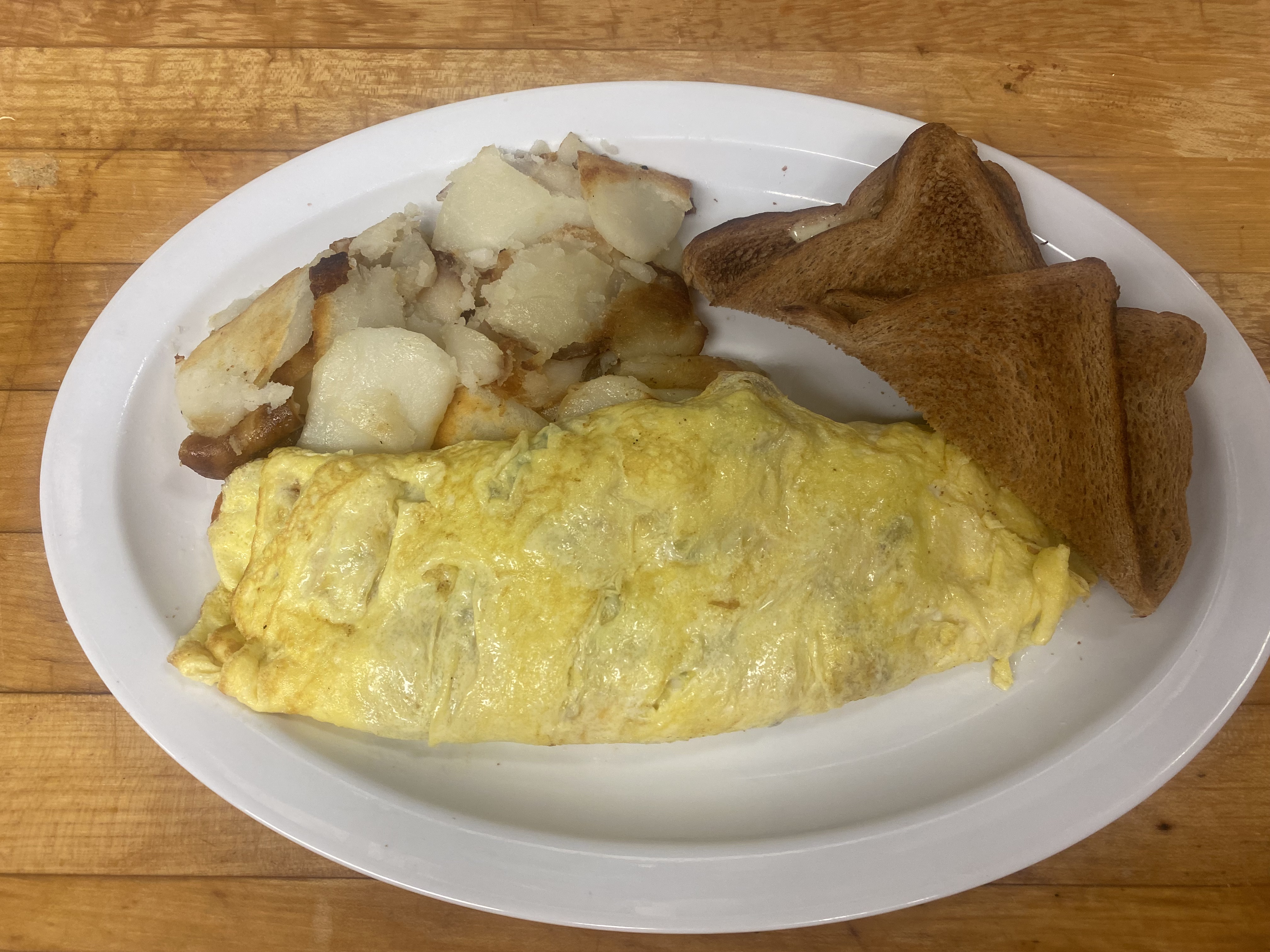 Order Western Omelette food online from Papermill Place Restaurant store, Winchester on bringmethat.com