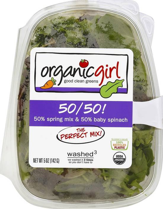 Order Organicgirl · Spring Mix & Baby Spinach Blend (5 oz) food online from Safeway store, Dixon on bringmethat.com