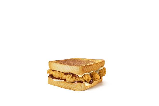 Order Honey BBQ Chicken Strip Sandwich food online from Whataburger store, Jersey Village on bringmethat.com