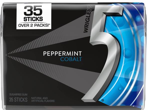 Order Wrigleys 5 Peppermint Cobalt 35 Pieces  food online from Starway Liquor store, Bell Gardens on bringmethat.com