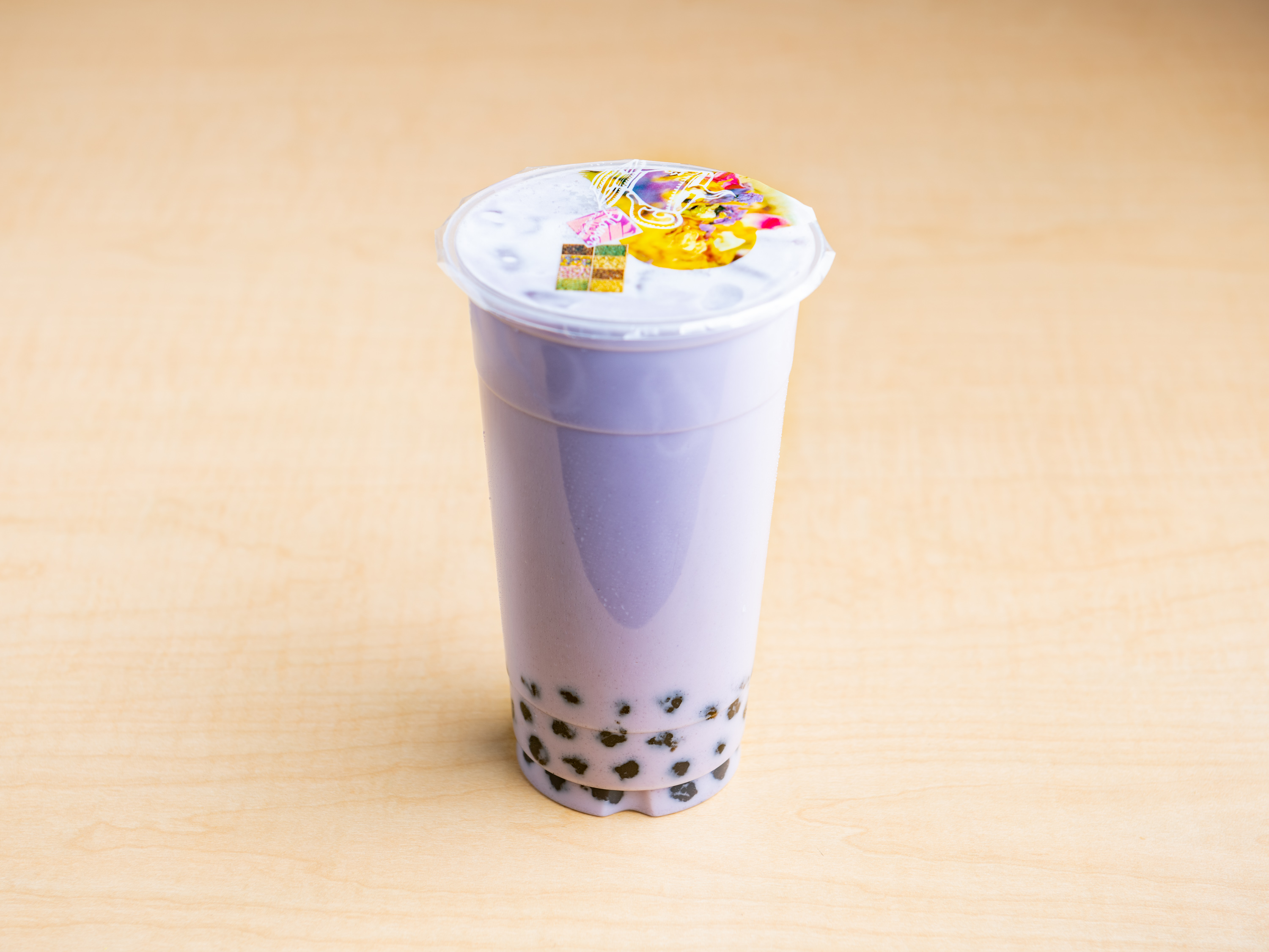 Order Taro Milk Tea food online from Macky Kitchen store, Richmond on bringmethat.com