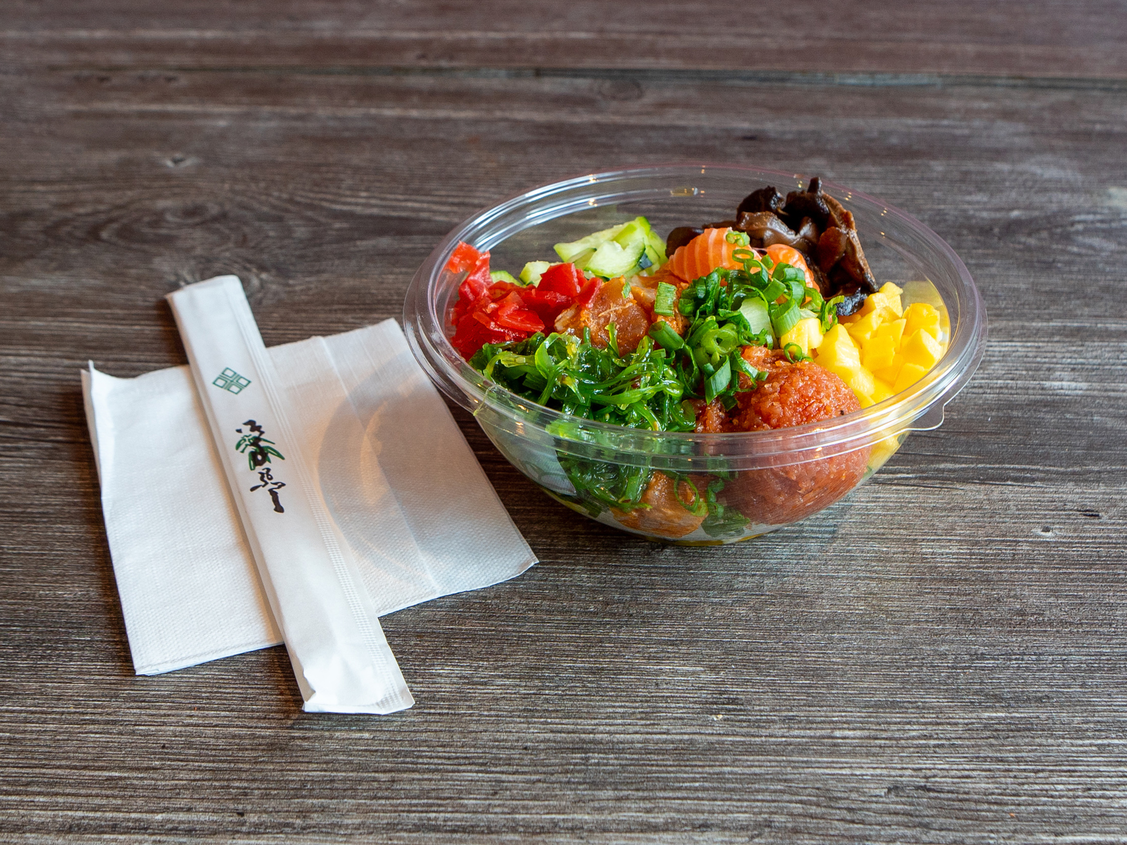 Order Tropical Poke Bowl food online from Sushi Republic store, Los Angeles on bringmethat.com