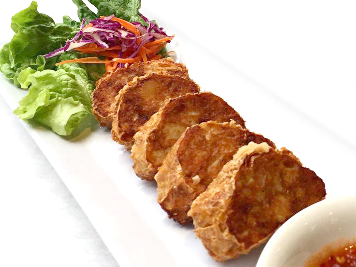 Order Fried Taro Roll food online from Saladang Garden store, Pasadena on bringmethat.com