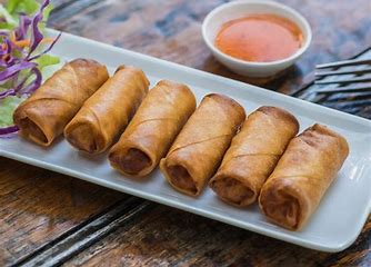 Order 2. Veg Spring Roll food online from Royal Buffet Sushi Grill store, Youngstown on bringmethat.com