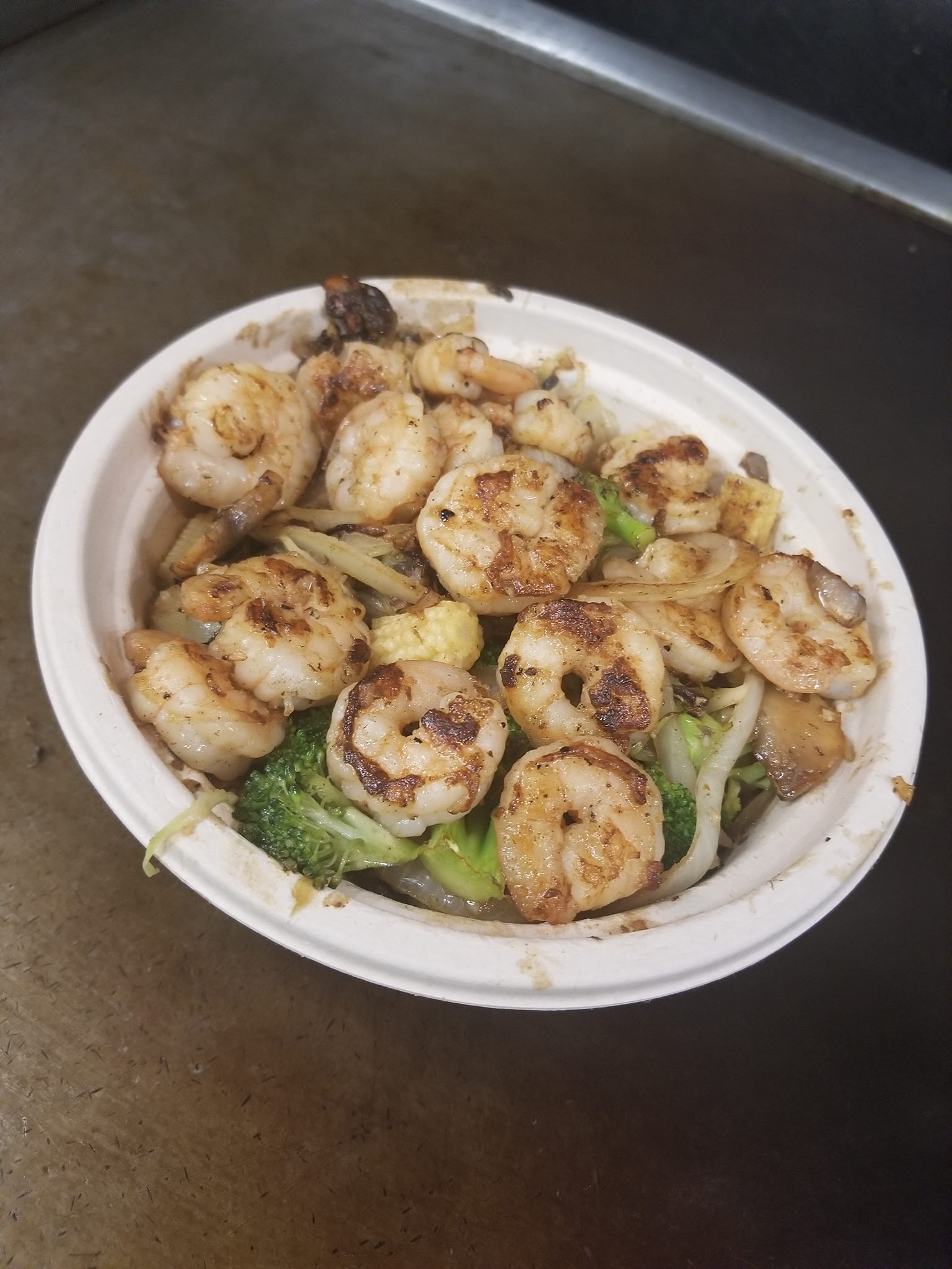 Order Shrimp Bowl  food online from Soba Asian Kitchen store, Cleveland Heights on bringmethat.com