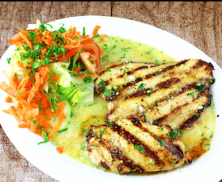 Order Garlic Chicken Breast food online from Lula's Latin Cuisine store, Bergenfield on bringmethat.com