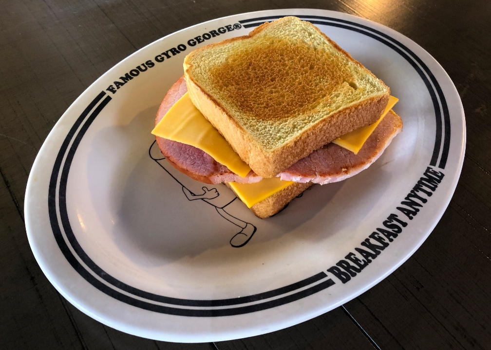 Order Ham & Cheese Sandwich food online from Gyro George store, Cleveland on bringmethat.com