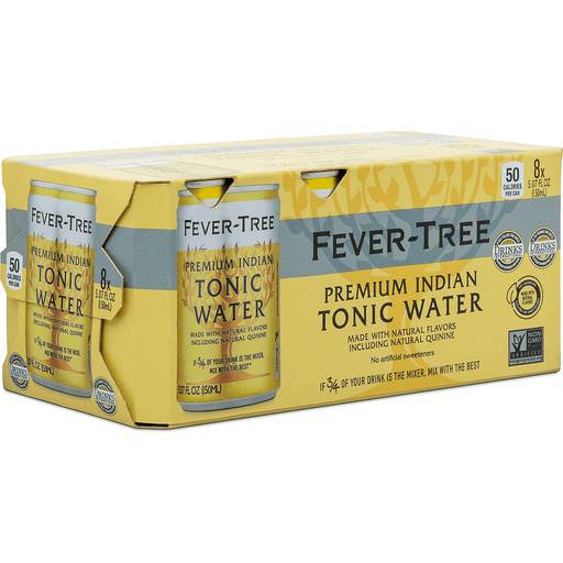 Order Fever-Tree Premium Indian Tonic Water (8PK 5.07 OZ) 127432 food online from BevMo! store, Milpitas on bringmethat.com