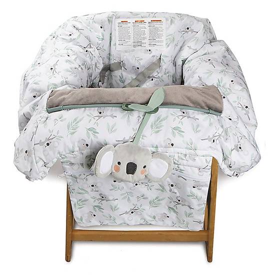 Order Boppy® Preferred Shopping Cart and High Chair Cover in Koala and Leaves food online from Bed Bath & Beyond store, Lancaster on bringmethat.com