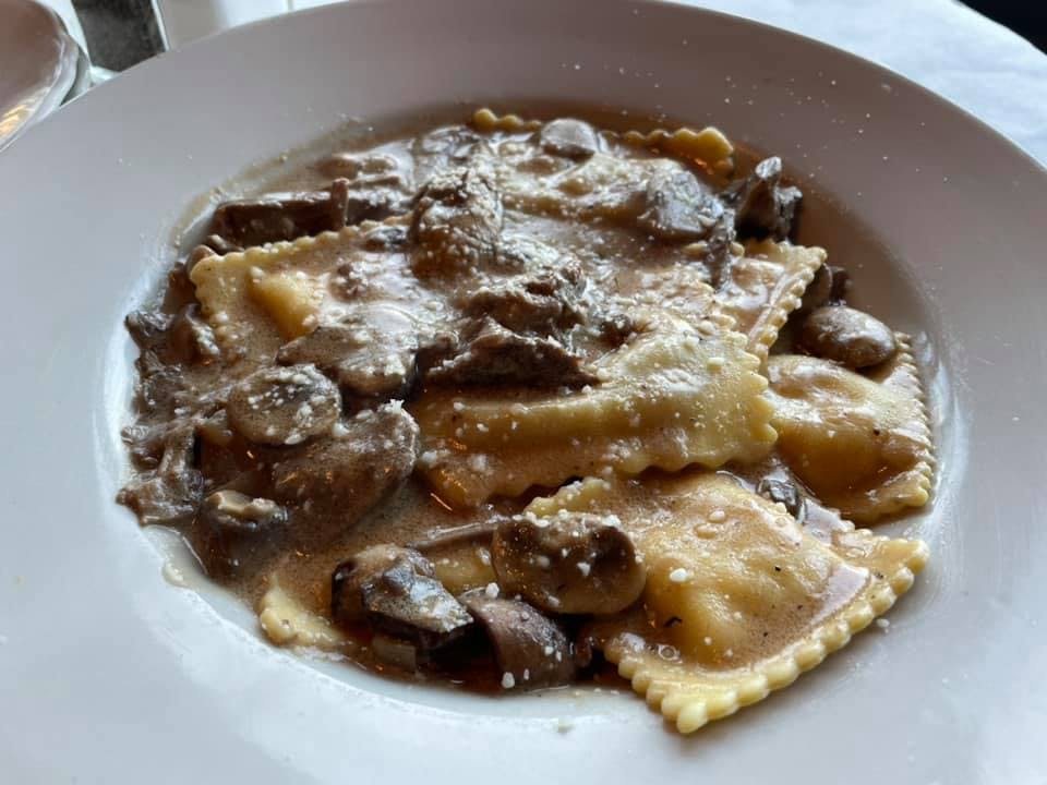 Order Mushroom Ravioli - Pasta food online from Nonno Pino's store, Chicago on bringmethat.com