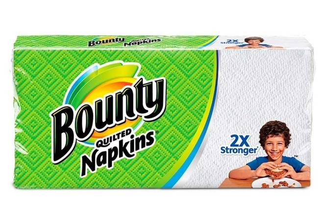 Order Bounty Napkins (200 ct) food online from Ctown Supermarkets store, Uniondale on bringmethat.com
