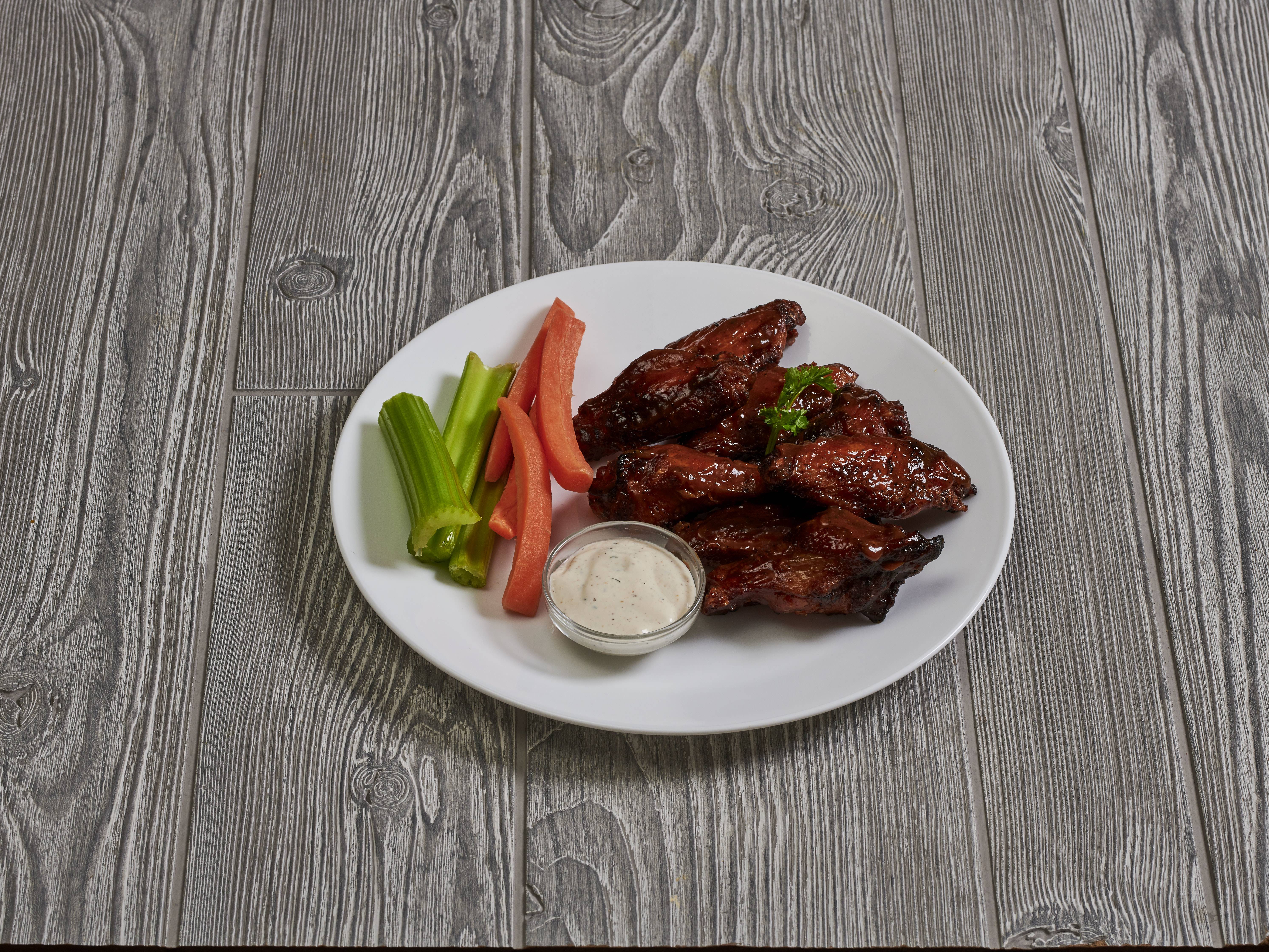 Order Smoked and Fried Wings food online from Mo Jeaux Bar And Grill store, Fort Collins on bringmethat.com
