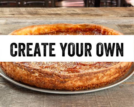 Order Create Your Own Parmesan Crusted Pizza food online from Giordano'S store, Kenosha on bringmethat.com