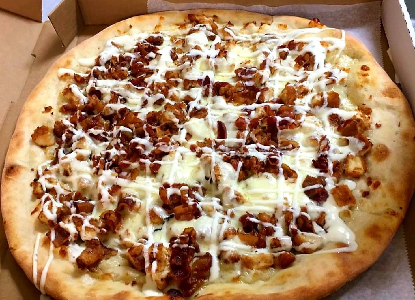 Order Buffalo Chicken Pie - Personal 10" food online from Ray's pizza & restaurant store, Tallman on bringmethat.com