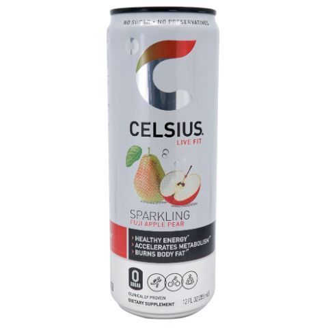 Order Celsius Sparkling Fuji Apple Pear 12oz food online from 7-Eleven store, Oklahoma City on bringmethat.com