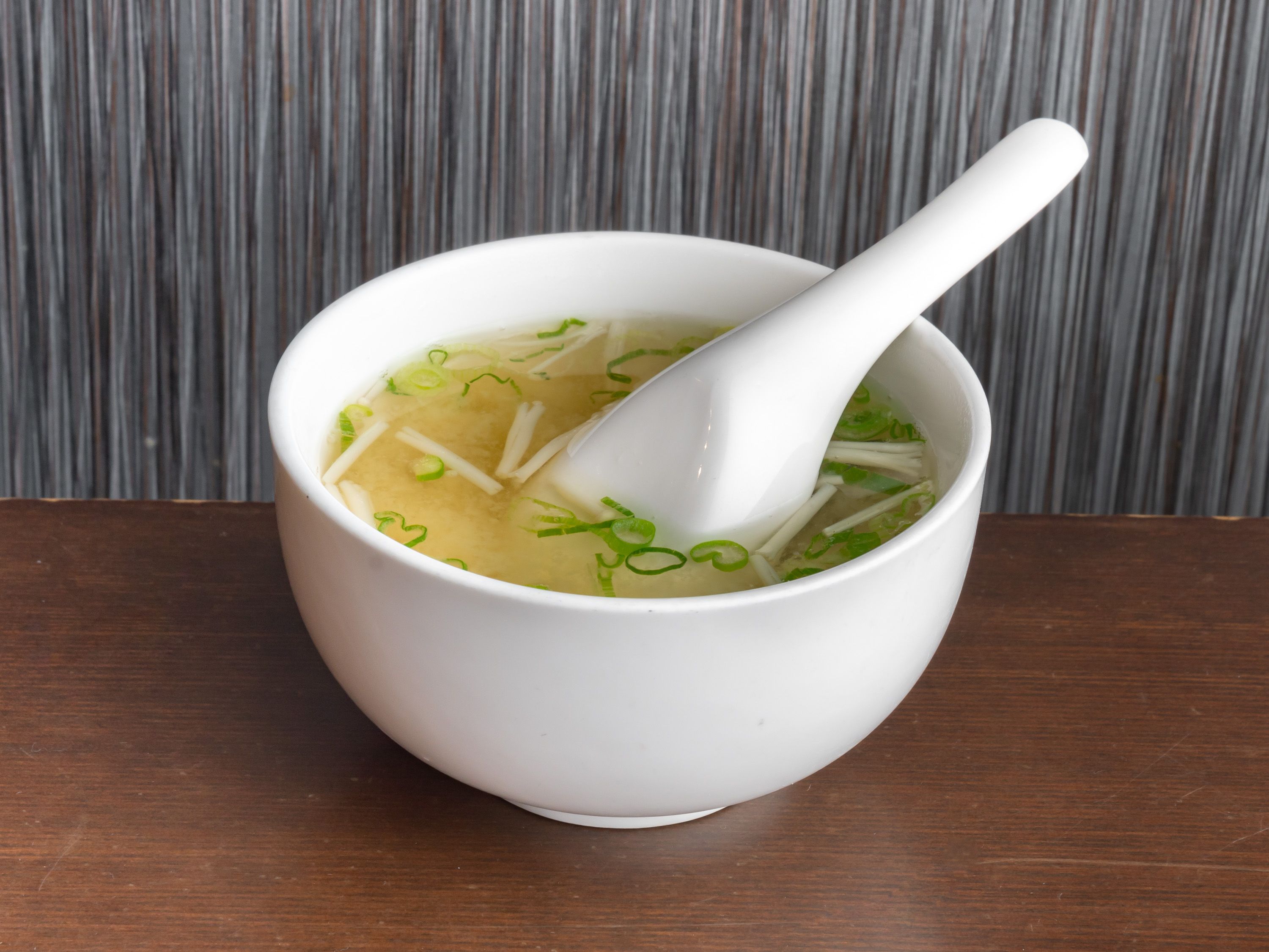 Order Miso Soup food online from Sushi Oya store, New York on bringmethat.com