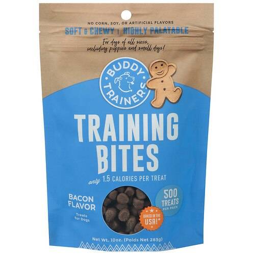 Order Buddy Trainers Training Bites Bacon - 10.0 oz food online from Walgreens store, Fayetteville on bringmethat.com